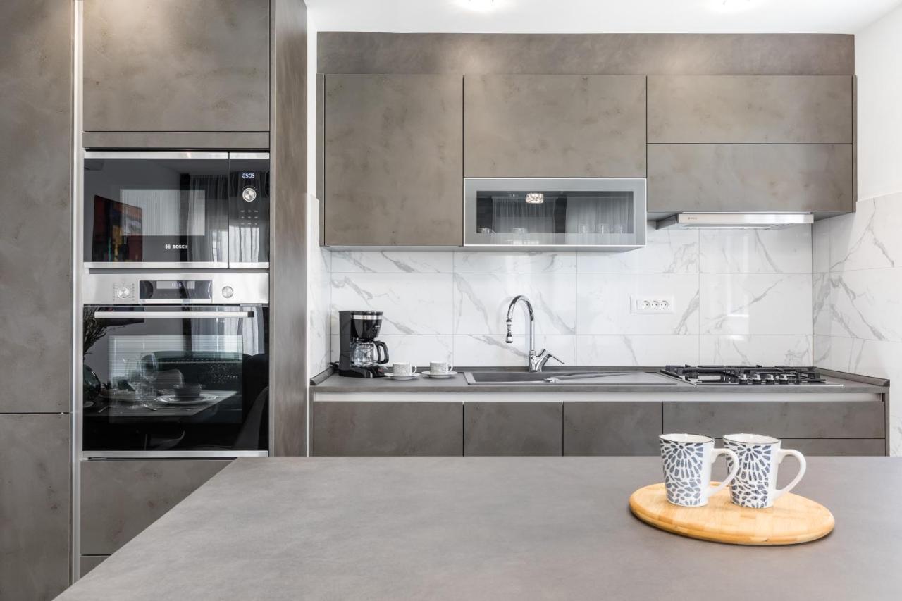 Elysian Zen Luxury Apartment - Two Bedroom Apartment With Terrace And Sea View Split Exterior foto