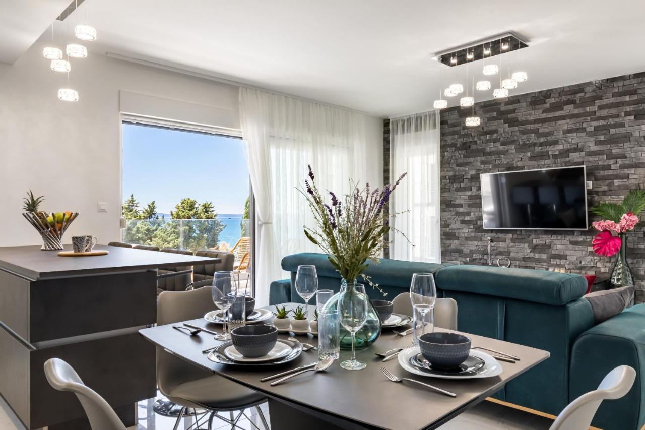 Elysian Zen Luxury Apartment - Two Bedroom Apartment With Terrace And Sea View Split Exterior foto