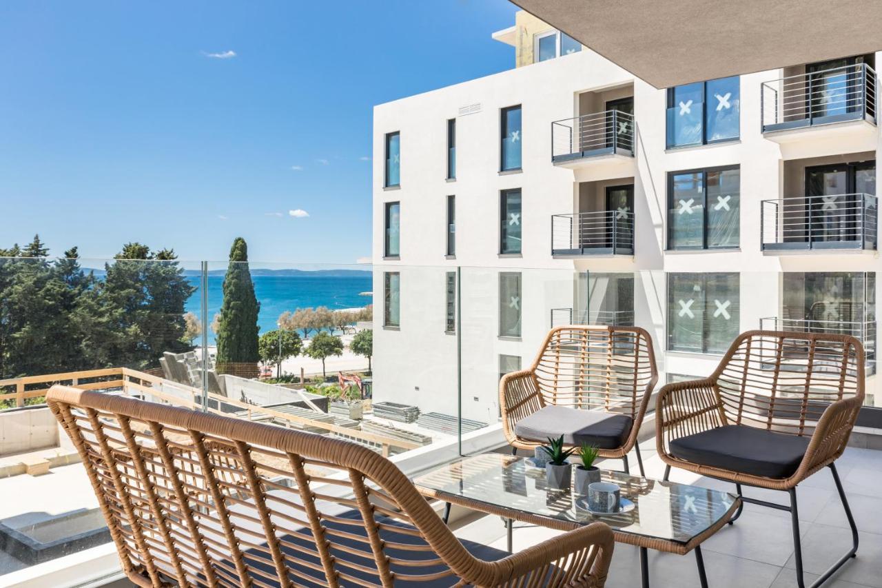 Elysian Zen Luxury Apartment - Two Bedroom Apartment With Terrace And Sea View Split Exterior foto